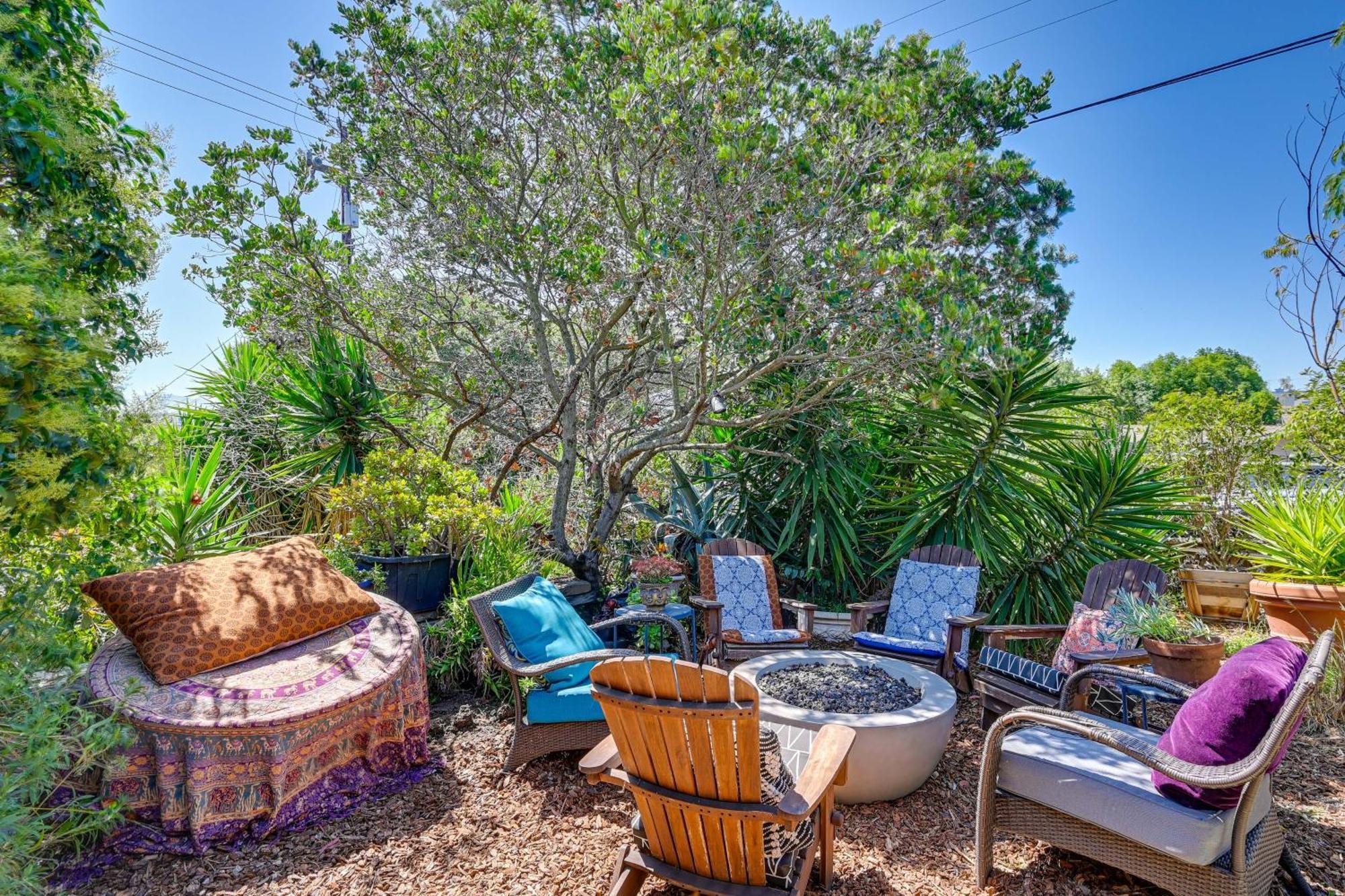 Bohemian Wonderland Benicia Bungalow With Pergola! Extérieur photo